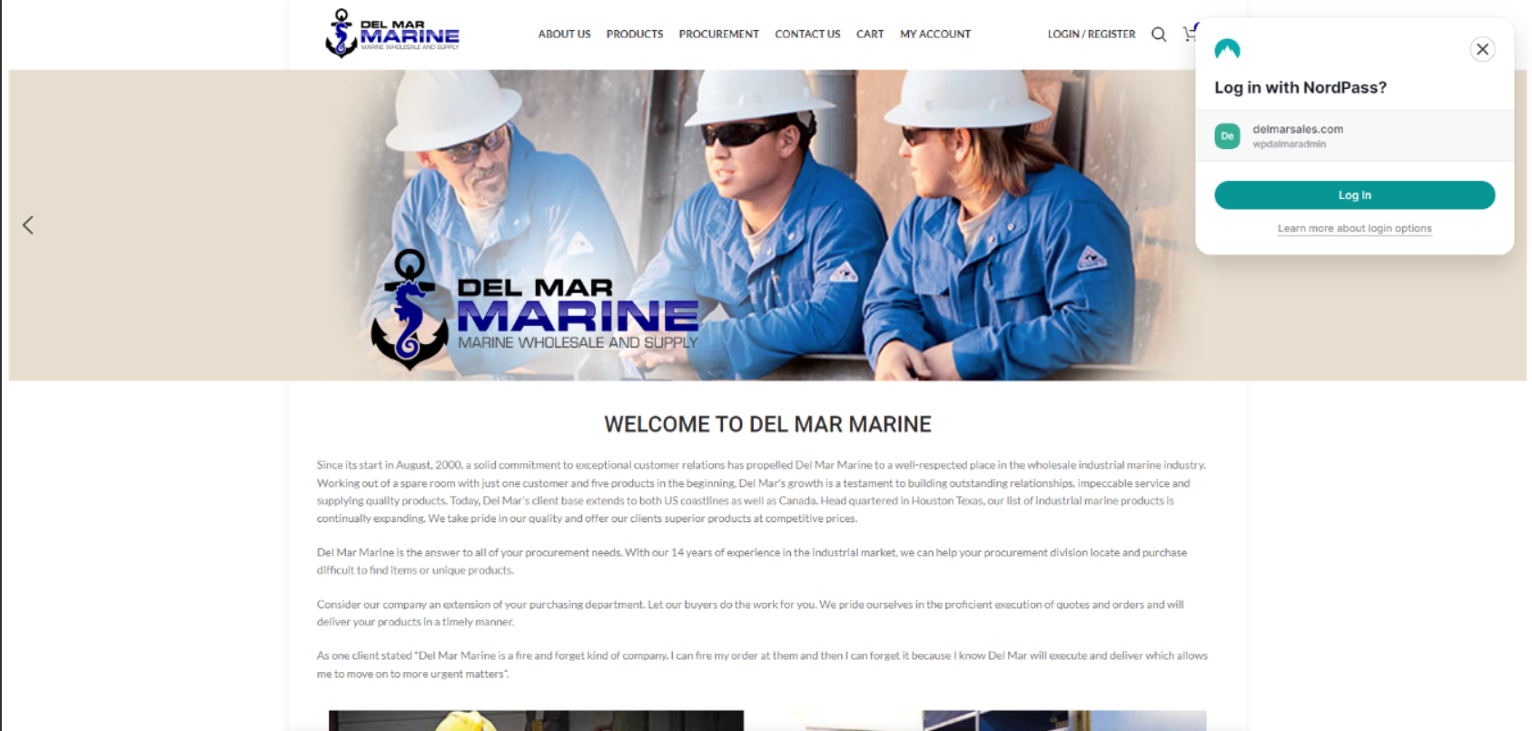 DEL MAR MARINE